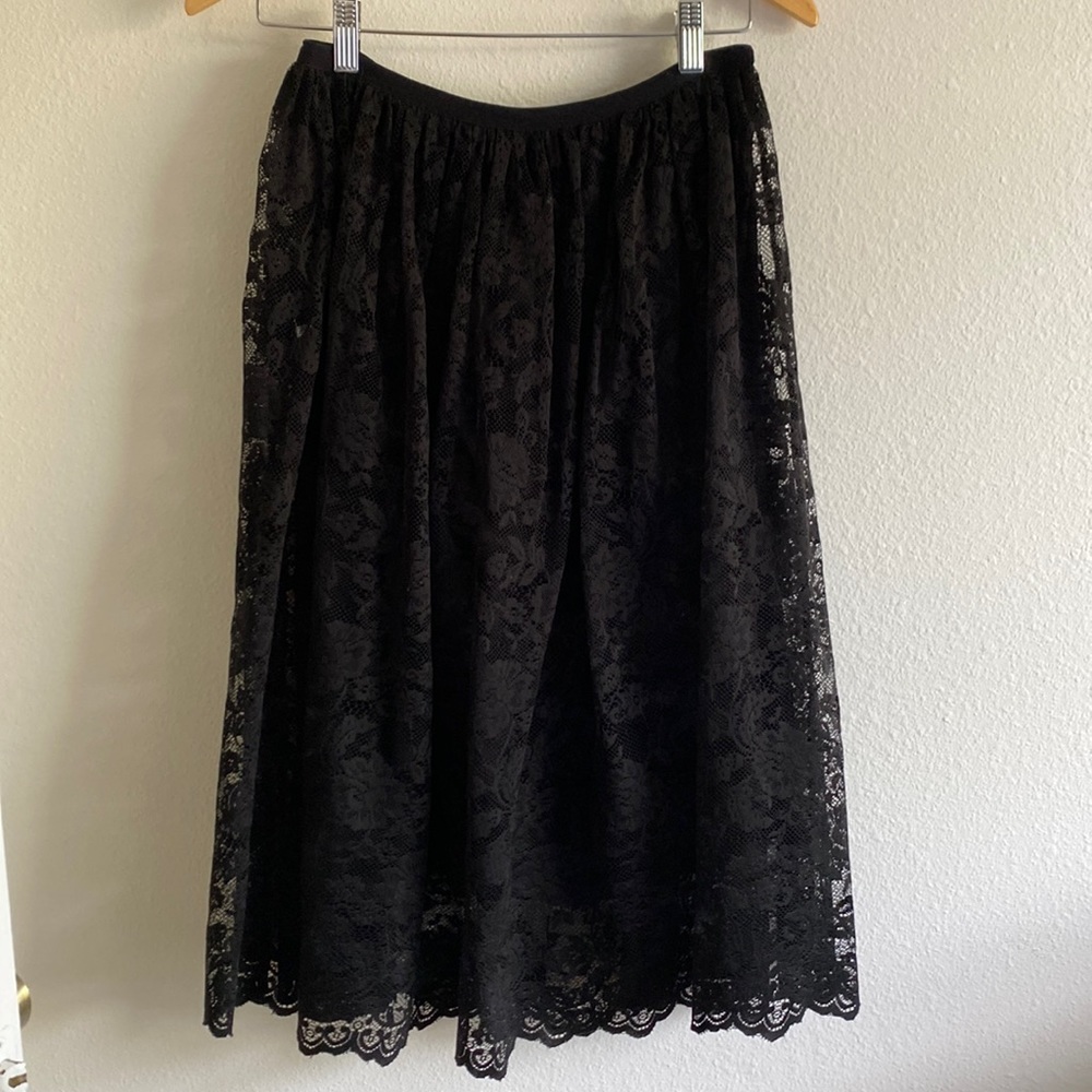 Zara Midi Lace Skirt